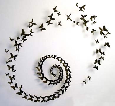 Бабочки на стену своими руками :: Инфониак